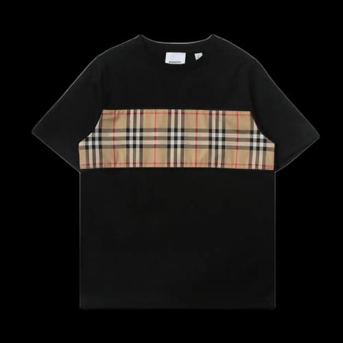 Burberry Cedar Check T-Shirt 'Black'