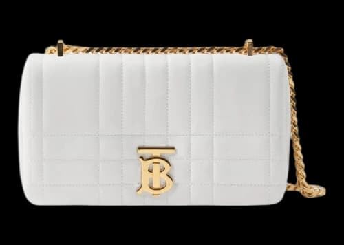 Burberry Small Lola Bag Optic White