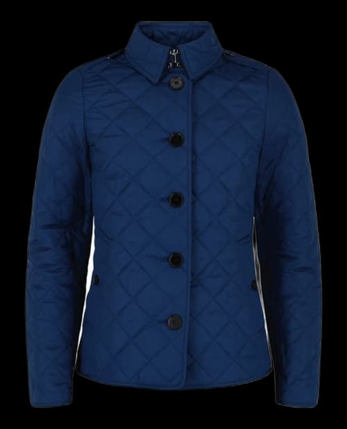Burberry Quilted Down Jacket Ink Blue