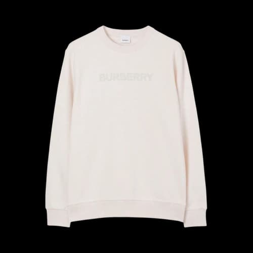 Burberry Logo Sweatshirt Beige