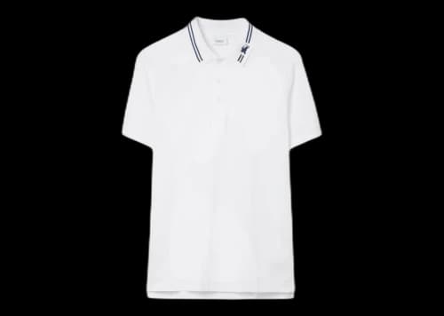 Burberry EKD Cotton Polo Polo Shirt White