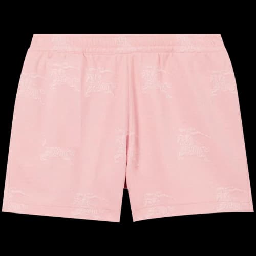 Burberry Equestrian Knight Shorts Pink