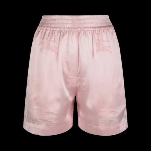 Burberry EKD Jacquard Silk Shorts 'Pink'