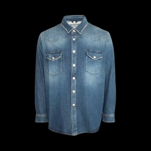 Burberry Harkgate Shirt 'Vintage Denim'