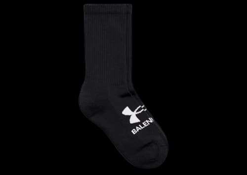 Balenciaga x Under Armour Tennis Socks Black/White