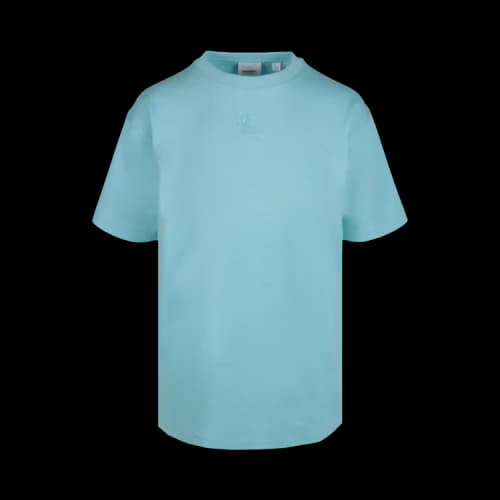 Burberry Graphic Printed Short-Sleeve Shirt 'Blue'