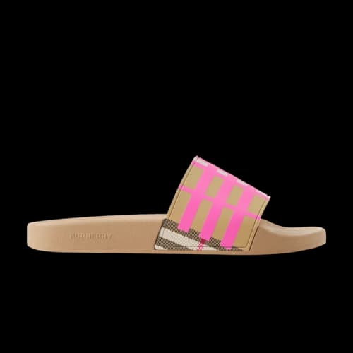 Burberry Check Slide 'Bubblegum Pink' (Women's)