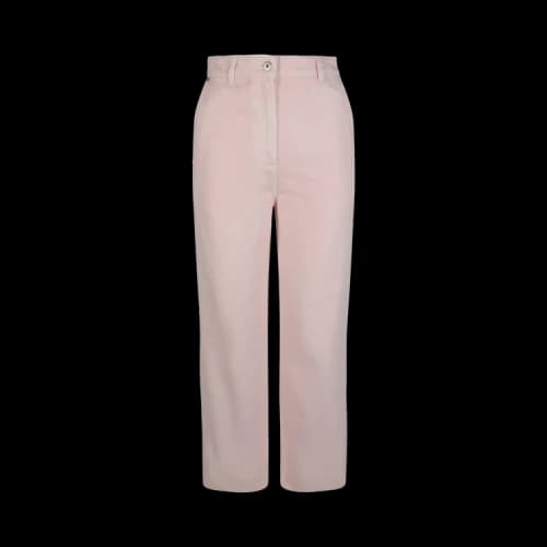 Burberry Logo Patch Straight Leg Jeans 'Pink'