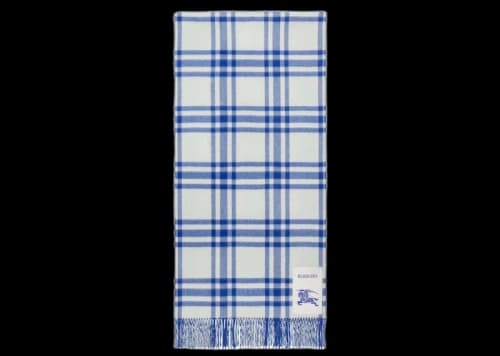 Burberry Check Cashmere Reversible Scaf Knight