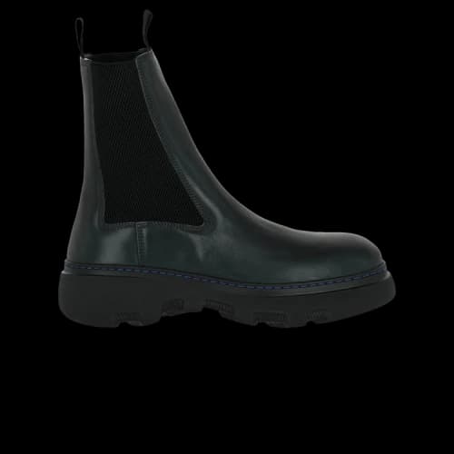 Burberry Creeper Chelsea Boots Green