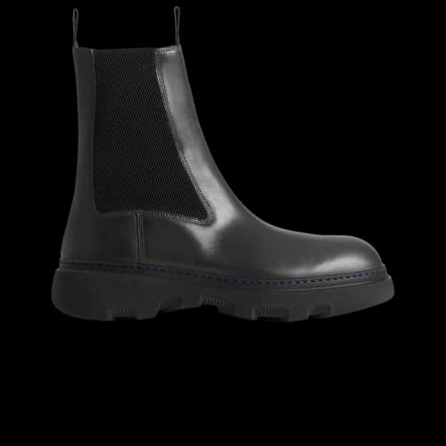 Burberry Creeper Chelsea Boot Black
