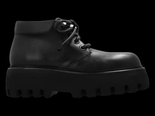Alexander McQueen Platform Boots Black