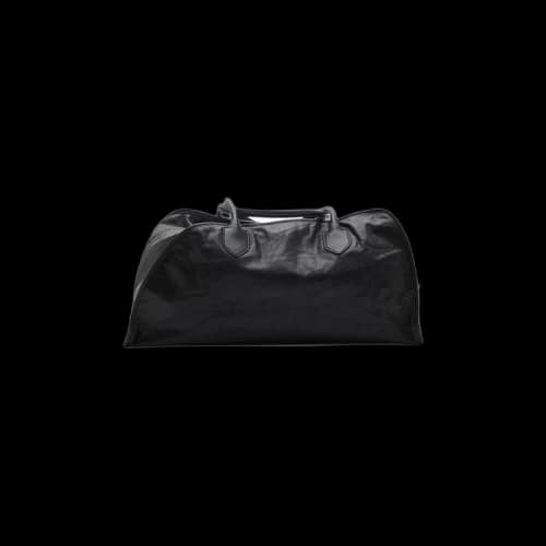 Burberry Leather Duffle Bag 'Black'