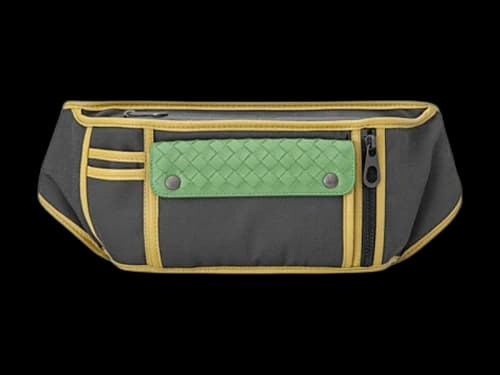 Bottega Veneta Rudder Belt Bag Grey/Yellow