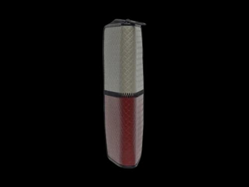 Bottega Veneta Bi-color Leather Long Wallet Red/Grey