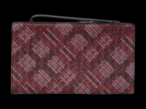 Bottega Veneta Intrecciato Leather Wallet Burgundy