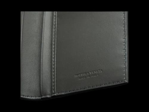 Bottega Veneta Bi-fold Long Wallet Grey