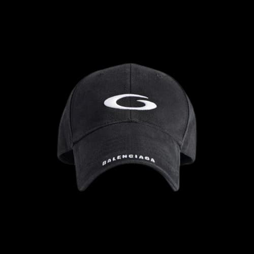 Balenciaga Loop Sports Icon Cap 'Black/White'