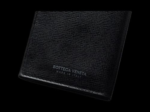 Bottega Veneta Leather Long Wallet Black