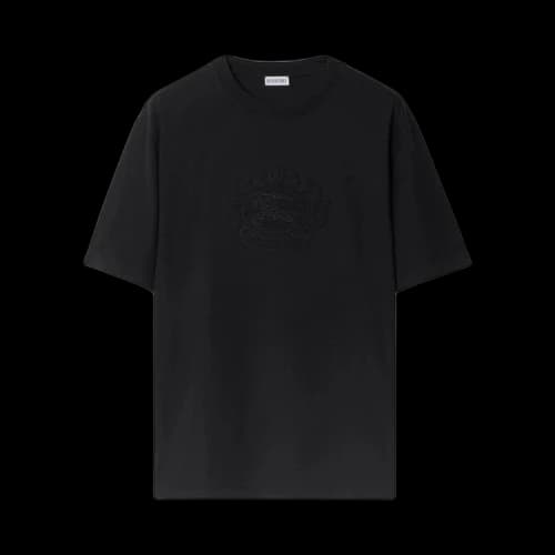 Burberry Cotton T-Shirt Black