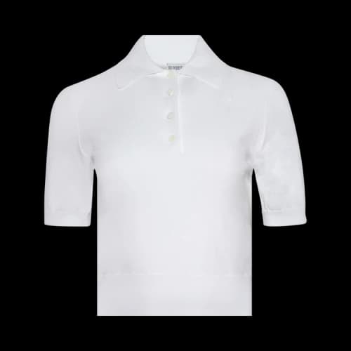 Burberry Polo Shirt 'Chalk'