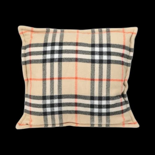 Burberry Large Vintage Check Throw PIllow Sand