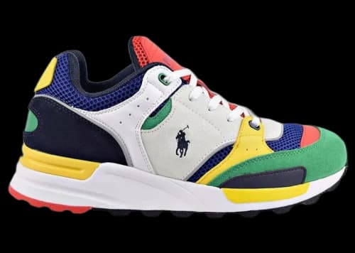 Polo Ralph Lauren Trackster 200 White Multi