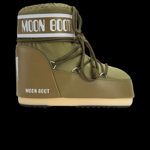 Moon Boot Icon Low Nylon Boot Khaki