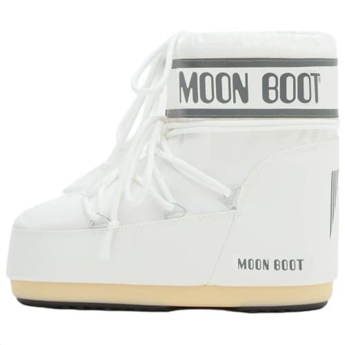 Moon Boot Icon Short Snow Boots Unisex White