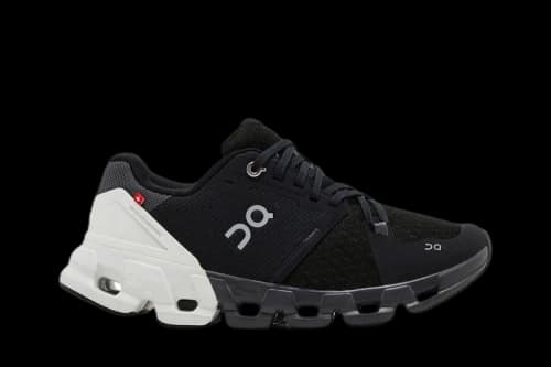 On Cloudflyer 4 Wide 'Black White' (Women's)