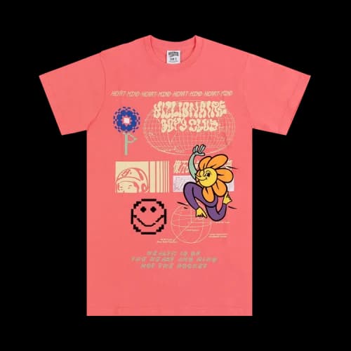 Billionaire Boys Club Flora Tee 'Georgia Peach'
