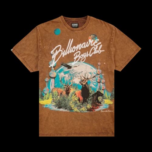 Billionaire Boys Club Save The Future Short-Sleeve Knit 'Rawhide'