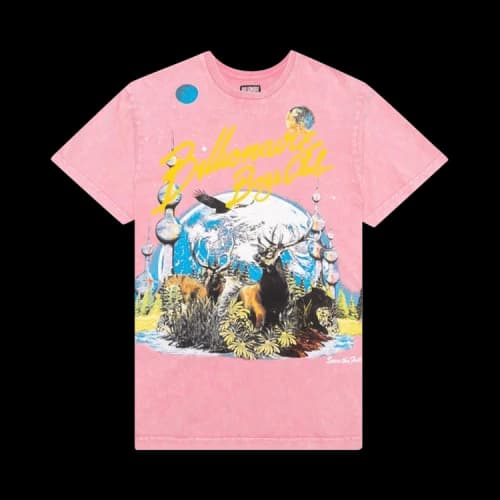 Billionaire Boys Club S.T.F Short-Sleeve Knit 'Wild Rose'
