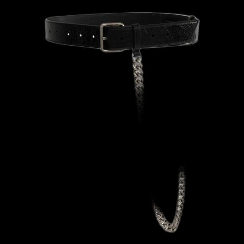Balenciaga Monaco Chain Belt 'Black'
