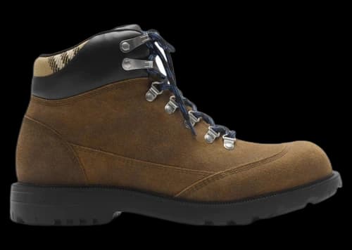 Burberry Suede Moor Hiking Boot Jute