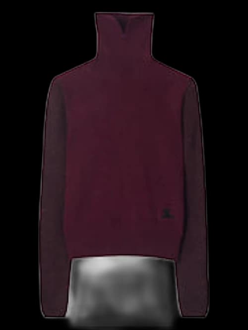 Burberry W25-Ww-Uv Top Mahogany Red