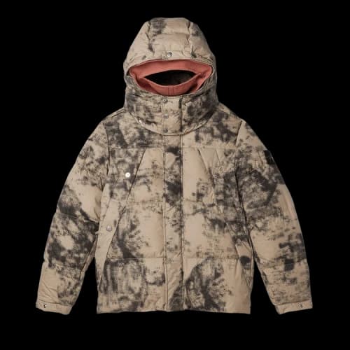 Stone Island Real Down Camo Jacket 'Dove Grey'