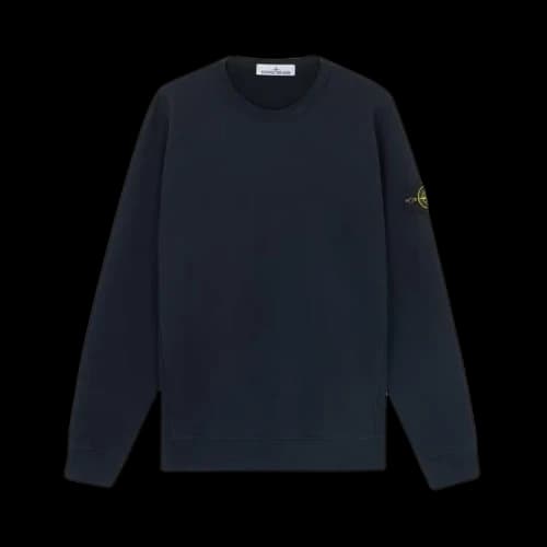 Stone Island Fleece Sweatshirt 'Navy Blue'