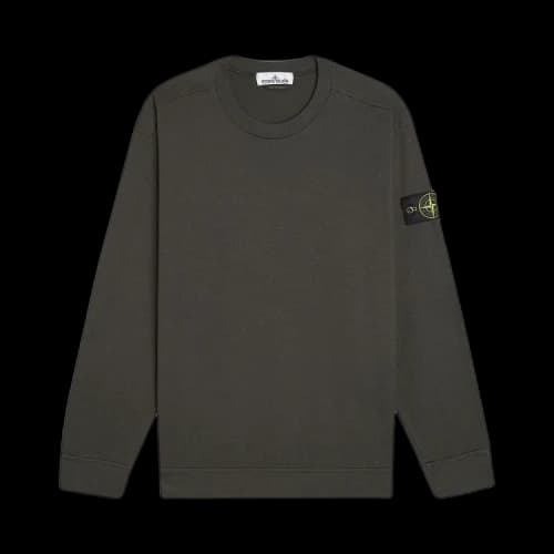 Stone Island Dyed Sweatshirt 'Lead Grey'