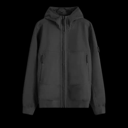 Stone Island Light Hooded Jacket 'Black'