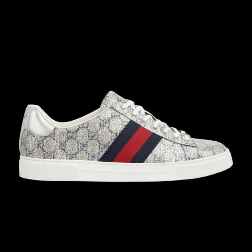 Gucci Ace 'GG Supreme Canvas - Beige Blue'