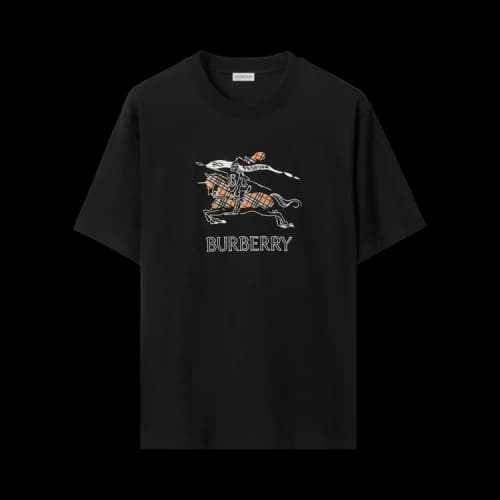Burberry Ryan Ekd Check T-Shirt 'Black'