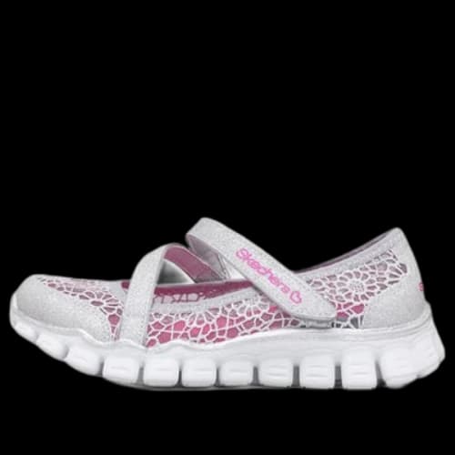 Skechers Flex 2 K 'Silver Pink'
