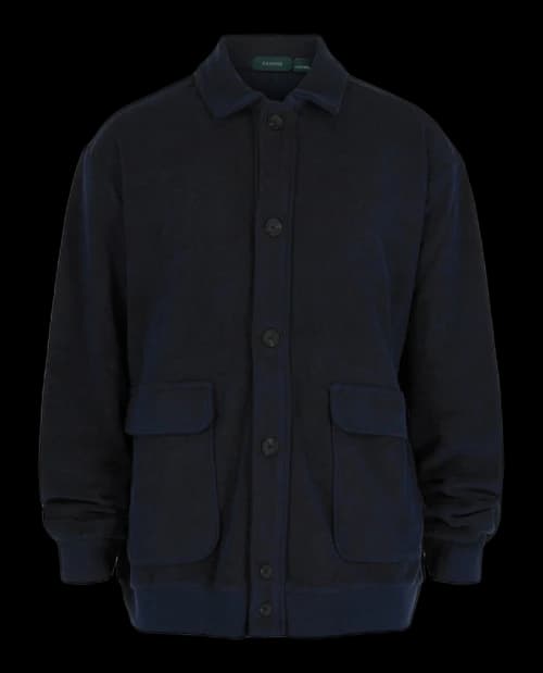 Slowear Zanone Lightweight Coat Navy