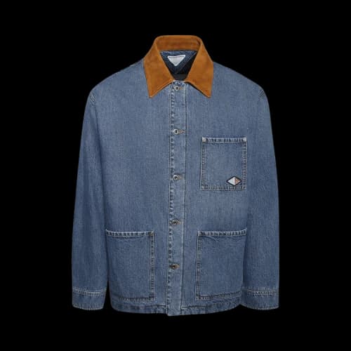 Bottega Veneta Denim Jacket 'Mid Blue'