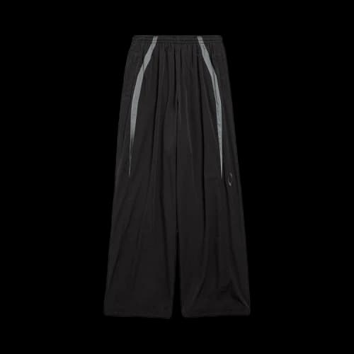 Balenciaga Tracksuit Pants 'Black/Elephant Grey'