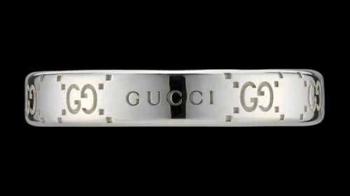 Gucci Signature GG Ring Silver