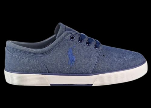 Polo Ralph Lauren Faxon Low Indigo Blue Chambray