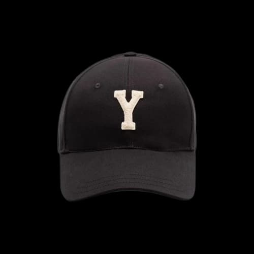 Saint Laurent Baseball Cap 'Black/Ivory'