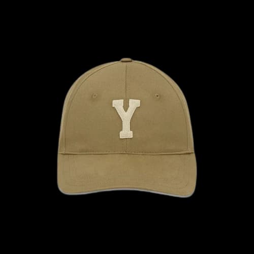 Saint Laurent Baseball Cap 'Khaki/Ivory'